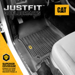 Cat® JustFit™ 3D Floor Mats for Dodge Ram 1500 Crew Cab 2009-2018, Custom Fit Floor-Liners for Dodge Ram 2500/3500 Crew Cab 2010-2018, Dodge Ram Classic 2019-2024 - 2009-2018 RAM 1500 Crew Cab