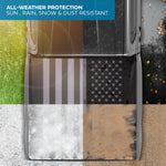 American Flag Truck Tonneau Cover for Ford/Chevy//Toyota/Nissan/RAM Custom Fit All Weather US Flag Truck Bed Cover