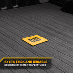 Cat Custom Fit Truck Bed Mat for 2010-2018 Chevy Silverado Truck Bed Liner for 5.8 ft Short Bed Pickup All Weather Liner