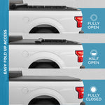 American Flag Truck Tonneau Cover for Ford/Chevy//Toyota/Nissan/RAM Custom Fit All Weather US Flag Truck Bed Cover