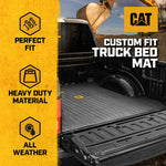 Cat Custom Fit Truck Bed Mat for 2010-2018 Chevy Silverado Truck Bed Liner for 5.8 ft Short Bed Pickup All Weather Liner